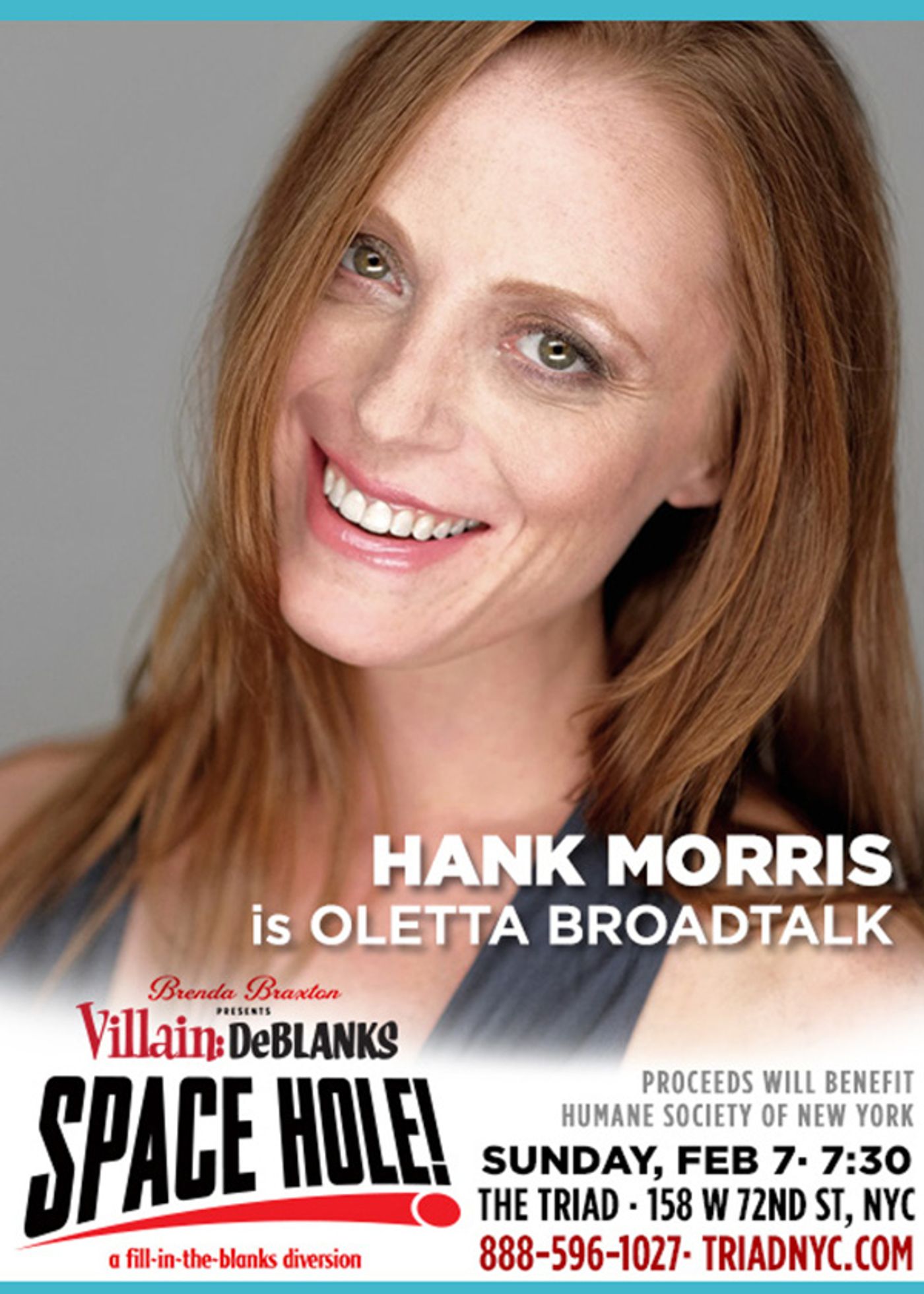 Photo Flash: A 'Hole' New DeBlanks Premieres 2/7  Image