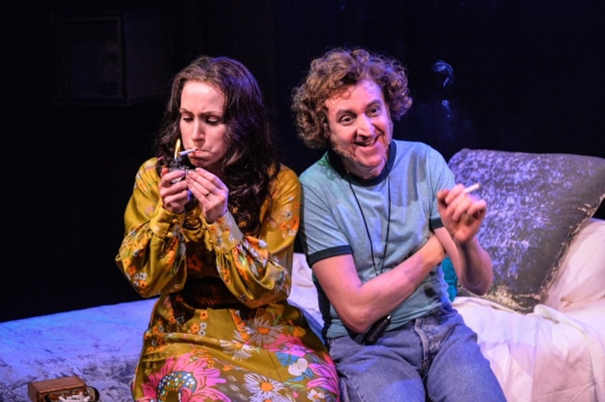 Rebecca Vaughan, David Boyle at 