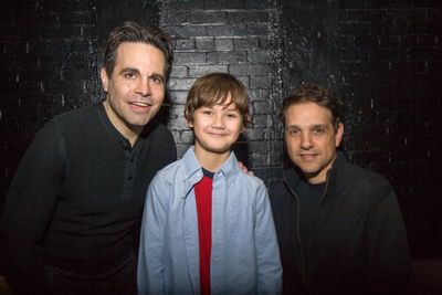 Mario Cantone, Nico Bustamante and Ralph Macchio Photo