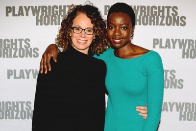Director Rebecca Taichman and Danai Gurira Photo