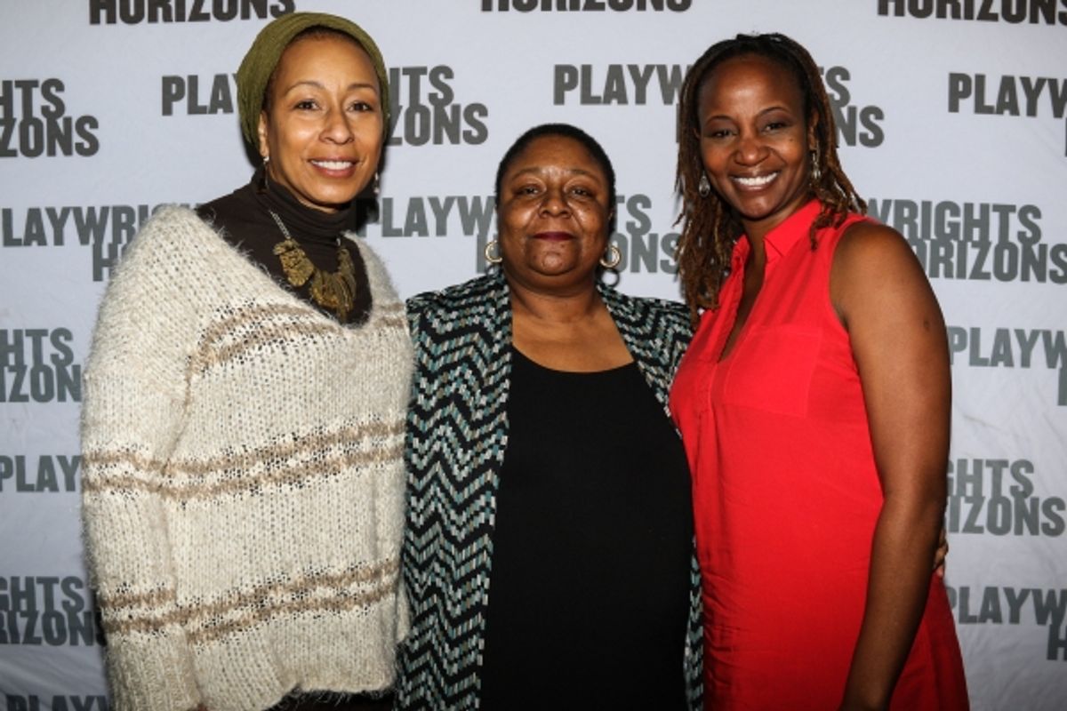 Tamara Tunie, Myra Lucretia Taylor and Melanie Nicholls-King at 