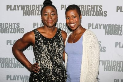 Ito Aghayere and Roslyn Ruff Photo