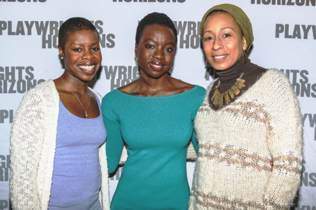 Roslyn Ruff, Danai Gurira and Tamara Tunie
  at 