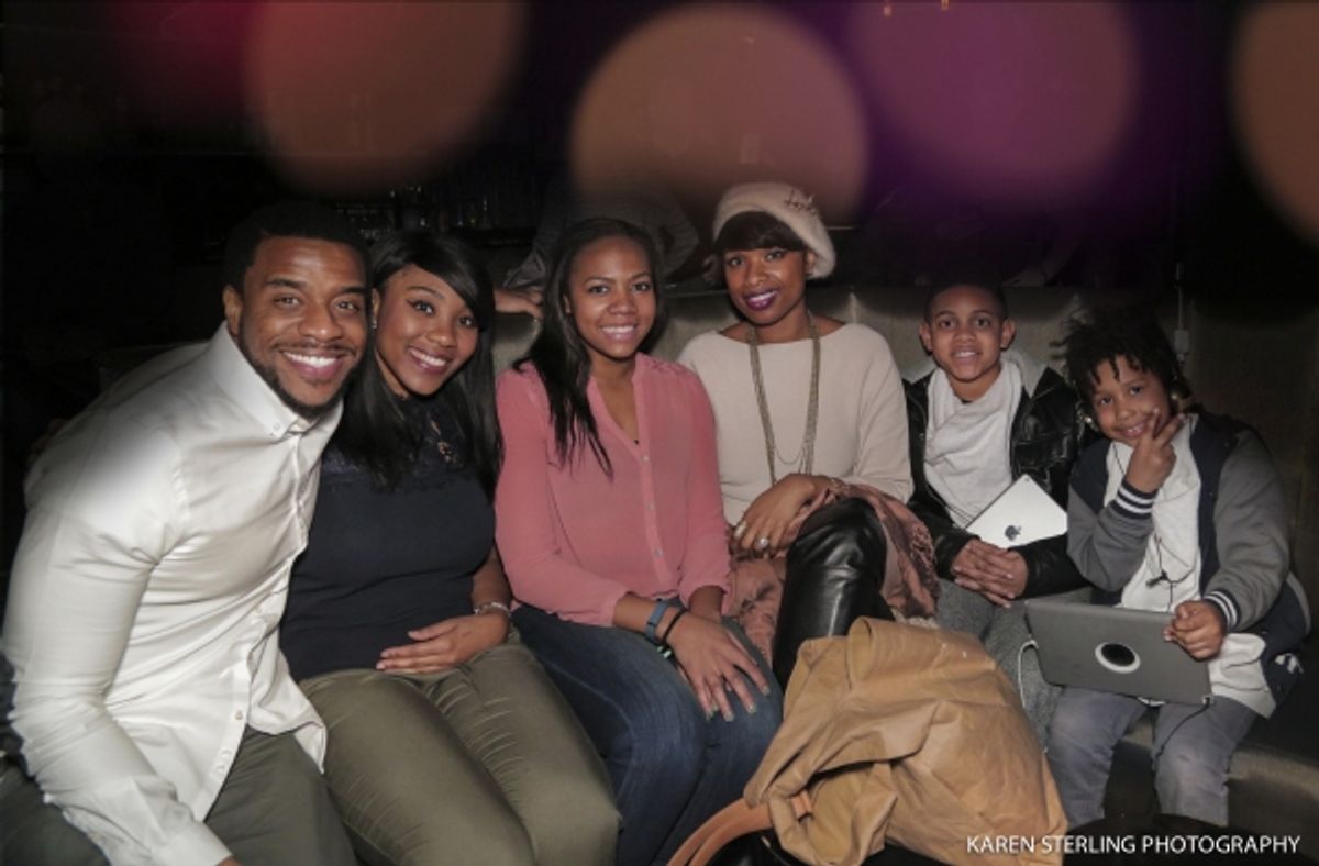 Jennifer Hudson and company at 