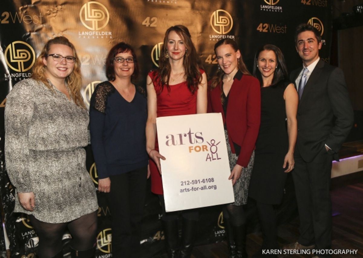 Jessie Kilguss and Anna Ostroff with Arts-For-All at 