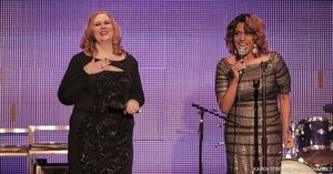 Julie James and Jennifer Holliday Photo