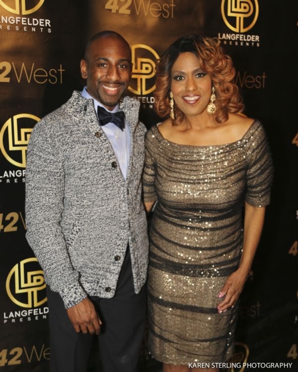 Rashad Chambers and Jennifer Holliday Photo