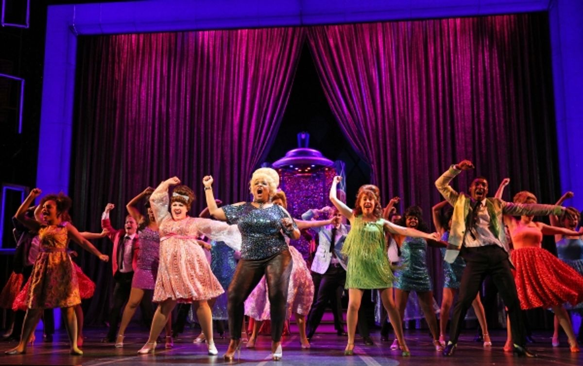 E. Faye Butler (front, center and blonde) leads the cast as Motormouth Maybelle at 