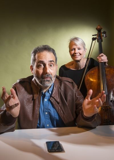 Charlie Varon and Joan Jeanrenaud Photo