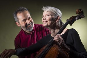 Charlie Varon and Joan Jeanrenaud Photo