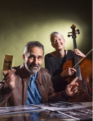 Charlie Varon and Joan Jeanrenaud Photo