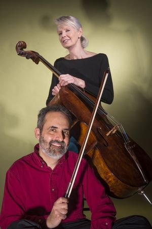 Charlie Varon and Joan Jeanrenaud Photo