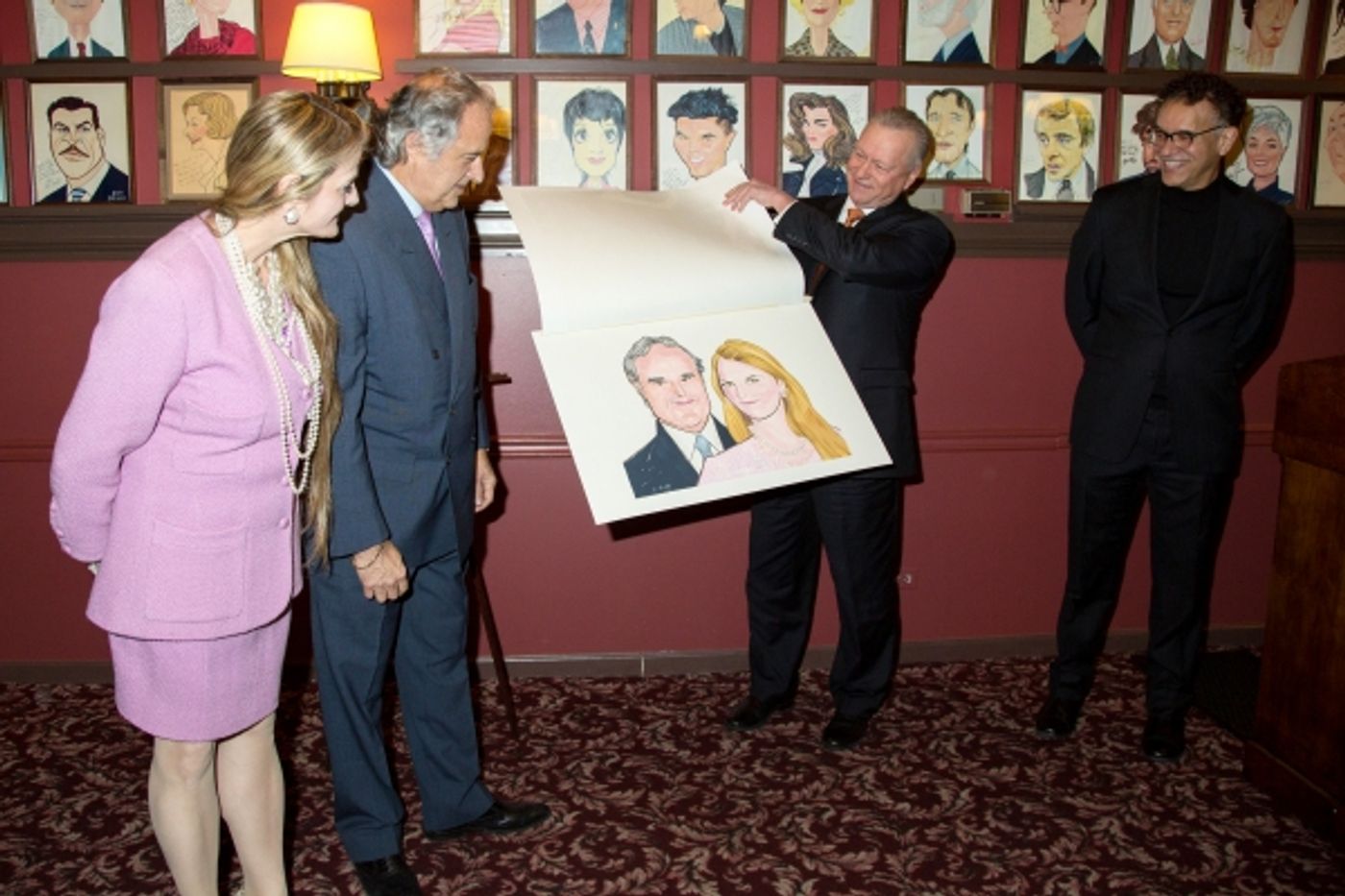Photo Coverage: Producers Stewart F. Lane and Bonnie Comley Unveil Portrait at Sardi's! Photo Coverage: Producers Stewart F. Lane and Bonnie Comley Unveil Portrait at Sardi's! Image