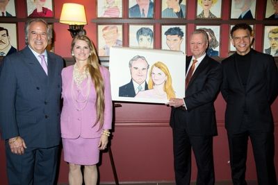 Stewart F. Lane, Bonnie Comley, Max Klimavicius, Brian Stokes Mitchell Photo