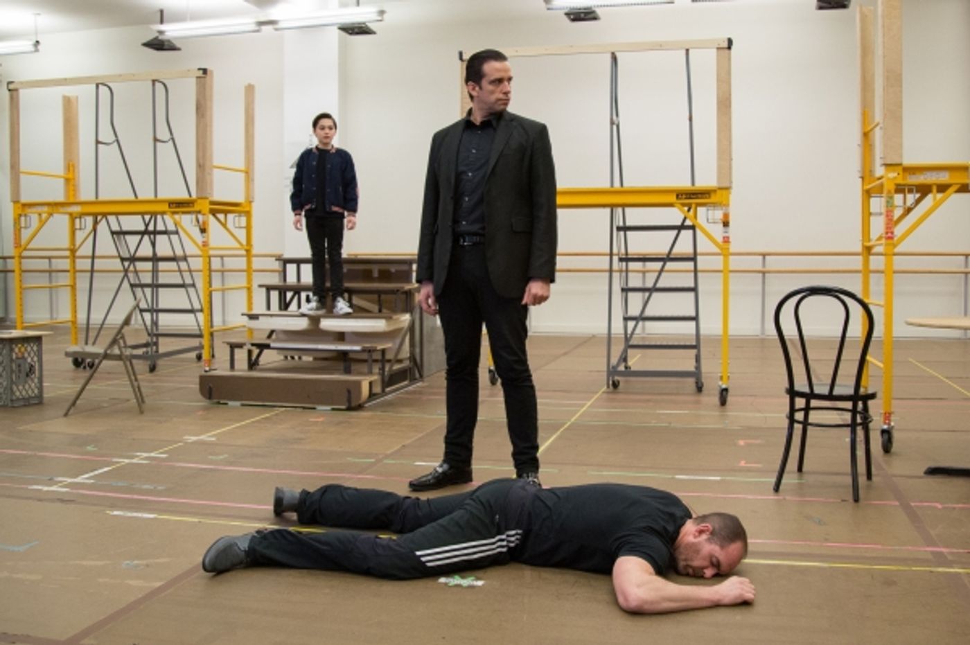 Photo Coverage: Go Inside Rehearsal with Robert De Niro and the Cast of Paper Mill's A BRONX TALE!  Image