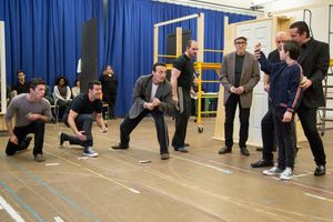 Joshua Colley, Nick Cordero and of A BRONX TALE Photo