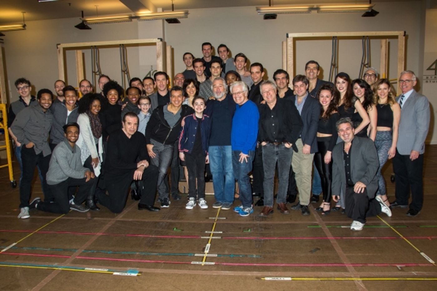 Photo Coverage: Go Inside Rehearsal with Robert De Niro and the Cast of Paper Mill's A BRONX TALE!  Image