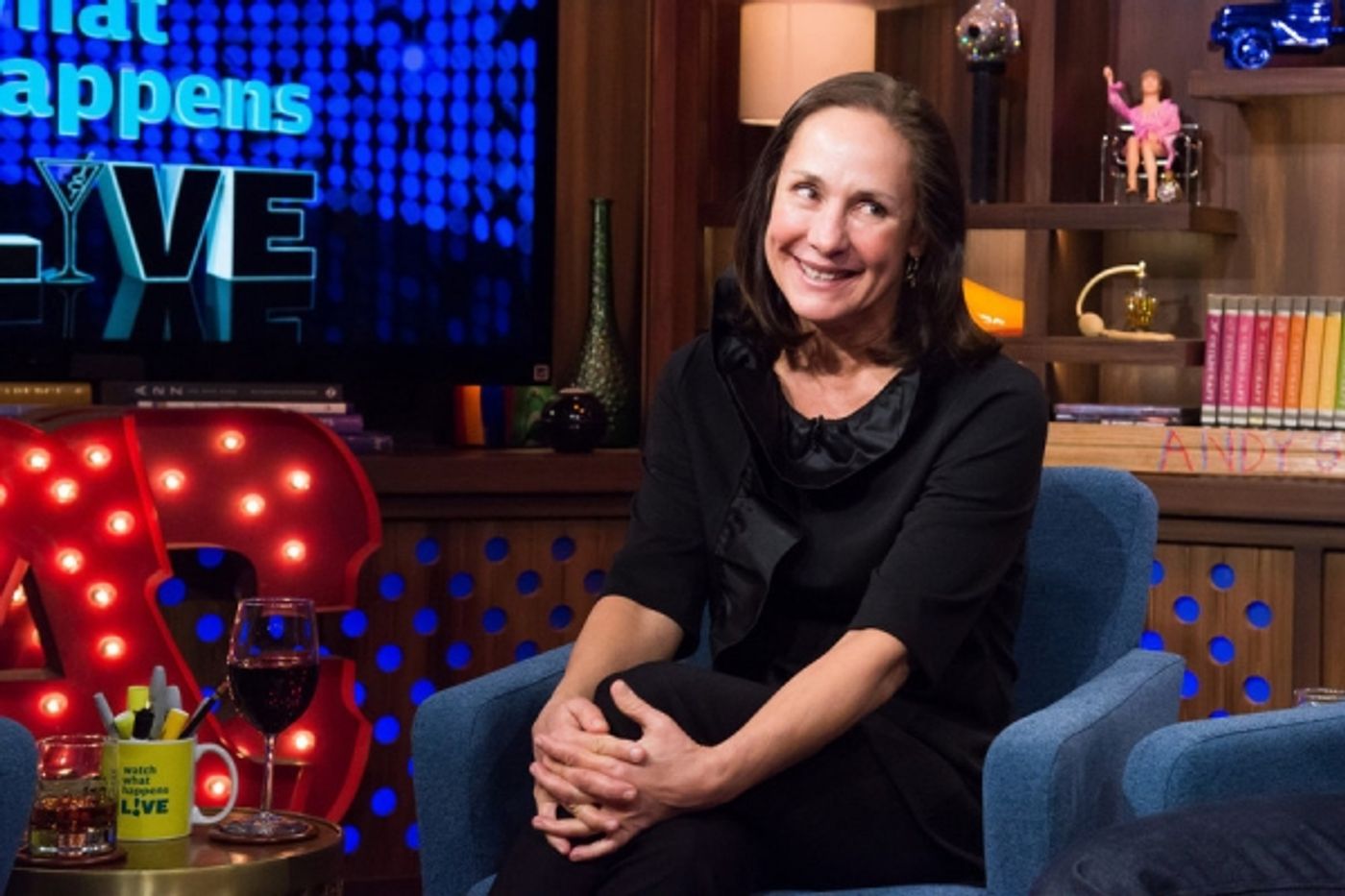 Photo Flash: Aaron Tveit, Laurie Metcalf Visit the Bravo Clubhouse  Image