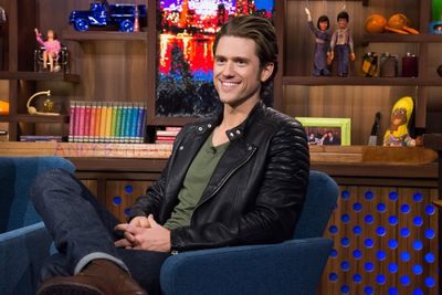 WATCH WHAT HAPPENS LIVE -- Episode 13015 -- Pictured: Aaron Tveit -- (Photo by: Charl Photo