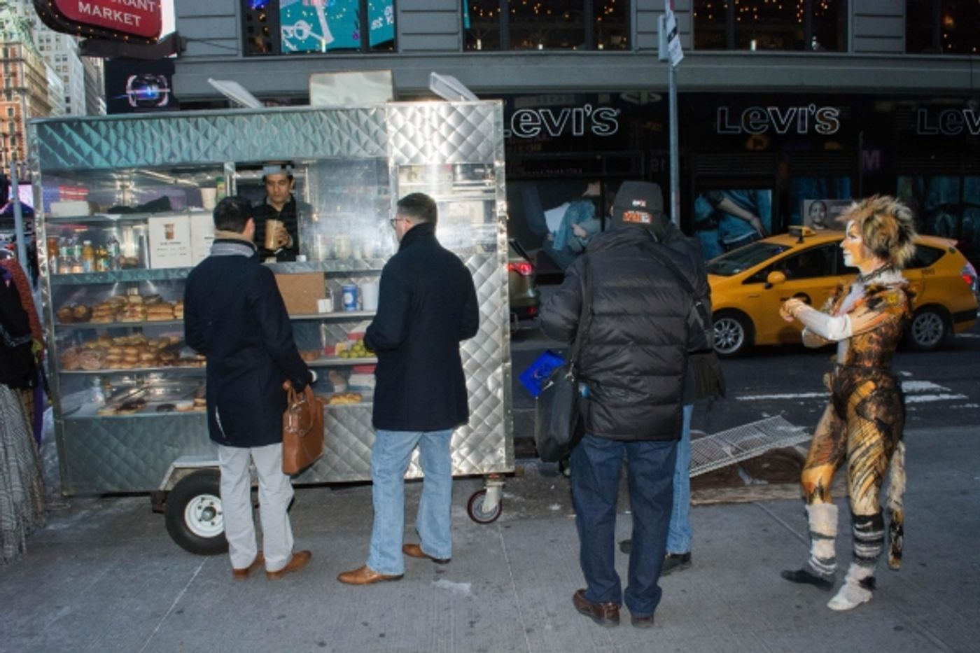 Photo Flash: Demeter Hits the Town in Celebration of CATS' Broadway Return Photo Flash: Demeter Hits the Town in Celebration of CATS' Broadway Return Image