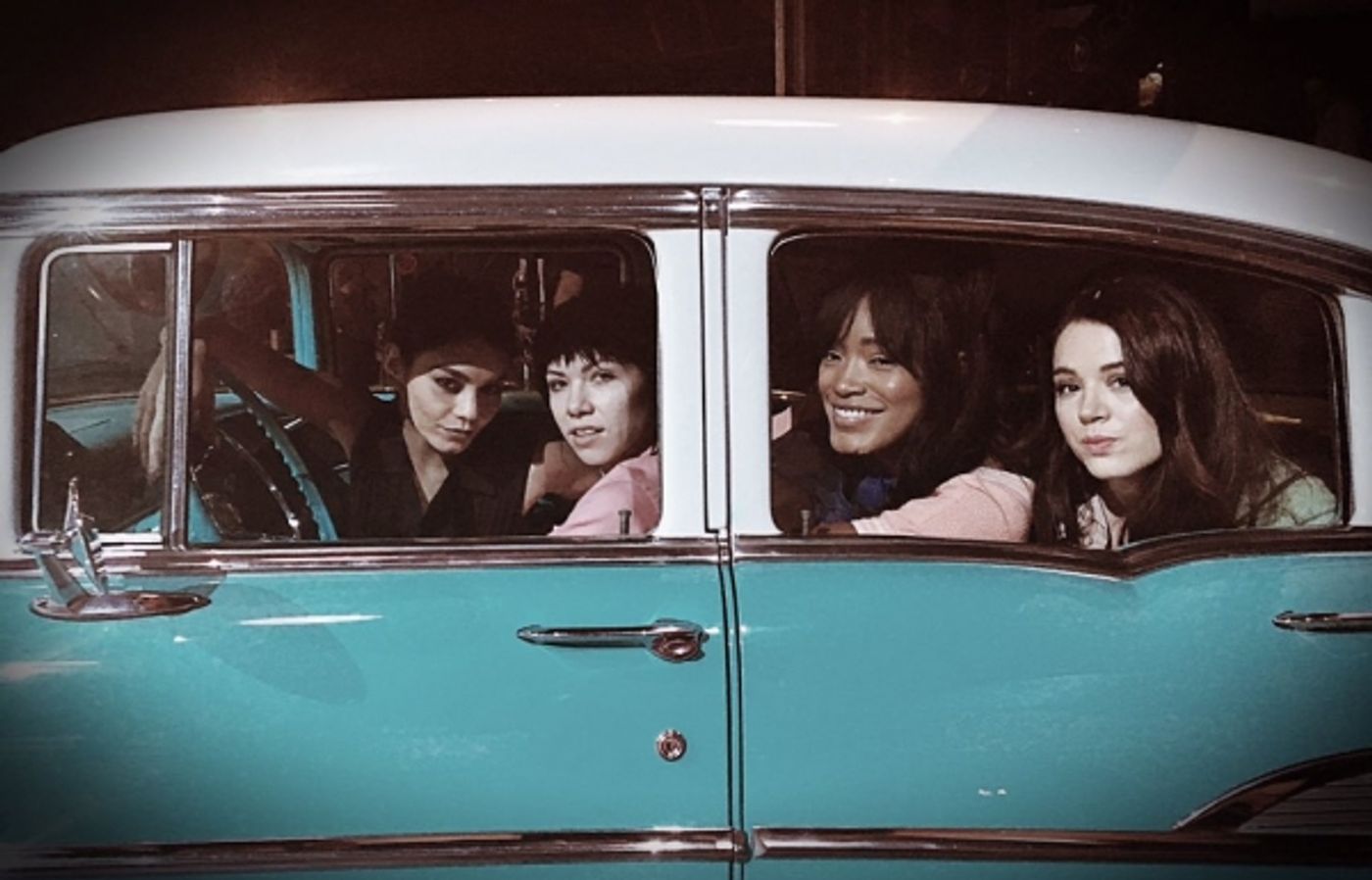 Photo Flash: Set Designer David Korins Offers a New Look Inside GREASE: LIVE Rehearsals!  Image