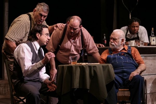 Mansel (Bob Yount), June (Marc Carvajal), Frisky (Kerry Bringman), Mr. Mozel (Tom Bir Photo
