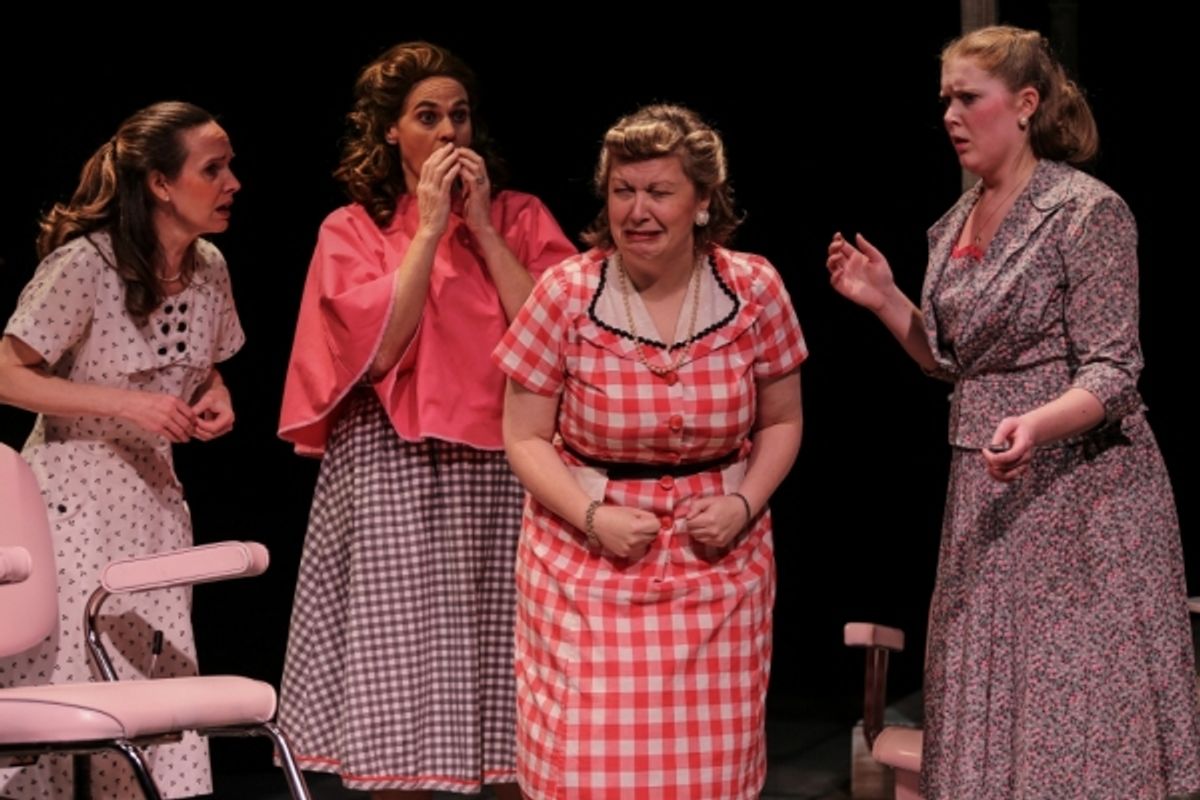Ruby (Ellen Peters), Marcela (Neicie Packer), Omaha (Diana George), Jimmy Deeanne (Jill Heinecke) at 