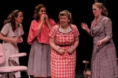 Ruby (Ellen Peters), Marcela (Neicie Packer), Omaha (Diana George), Jimmy Deeanne (Ji Photo