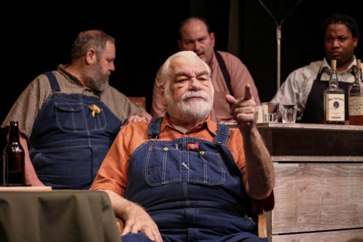 Doc (Michael Dresdner), Mr. Mozel (Tom Birkeland), Frisky (Kerry Bringman), US (Jimmy Shields) at 