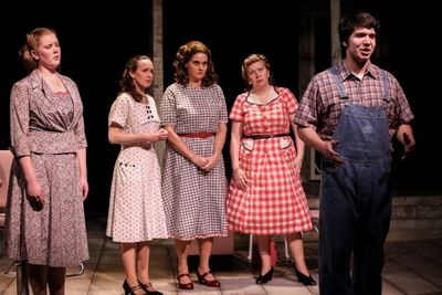 Jimmy Deeanne (Jill Heinecke), Ruby (Ellen Peters), Marcela (Neicie Packer), Omaha (D Photo