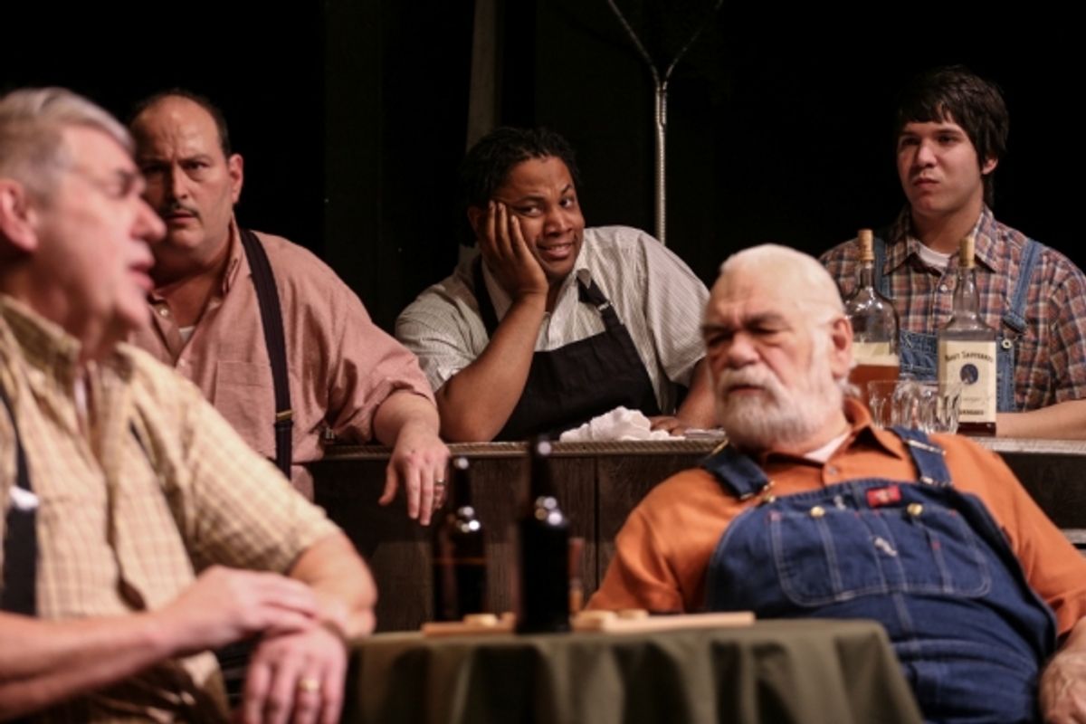 Mansel (Bob Yount), Frisky (Kerry Bringman), US (Jimmy Shields), Mr. Mozel (Tom Birkeland), B Flat (Aaron Mohs-Hale) at 