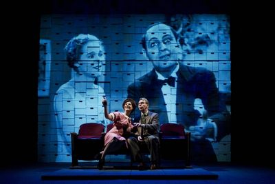 Elizabeth Rich as Marta Rudolph, Jonathan Tindle as Arthur Rudolph Photo