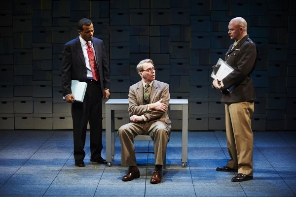 LeRoy McClain as Robert Davis, Jonathan Tindle as Arthur Rudolph, Matthew Stocke as M Photo
