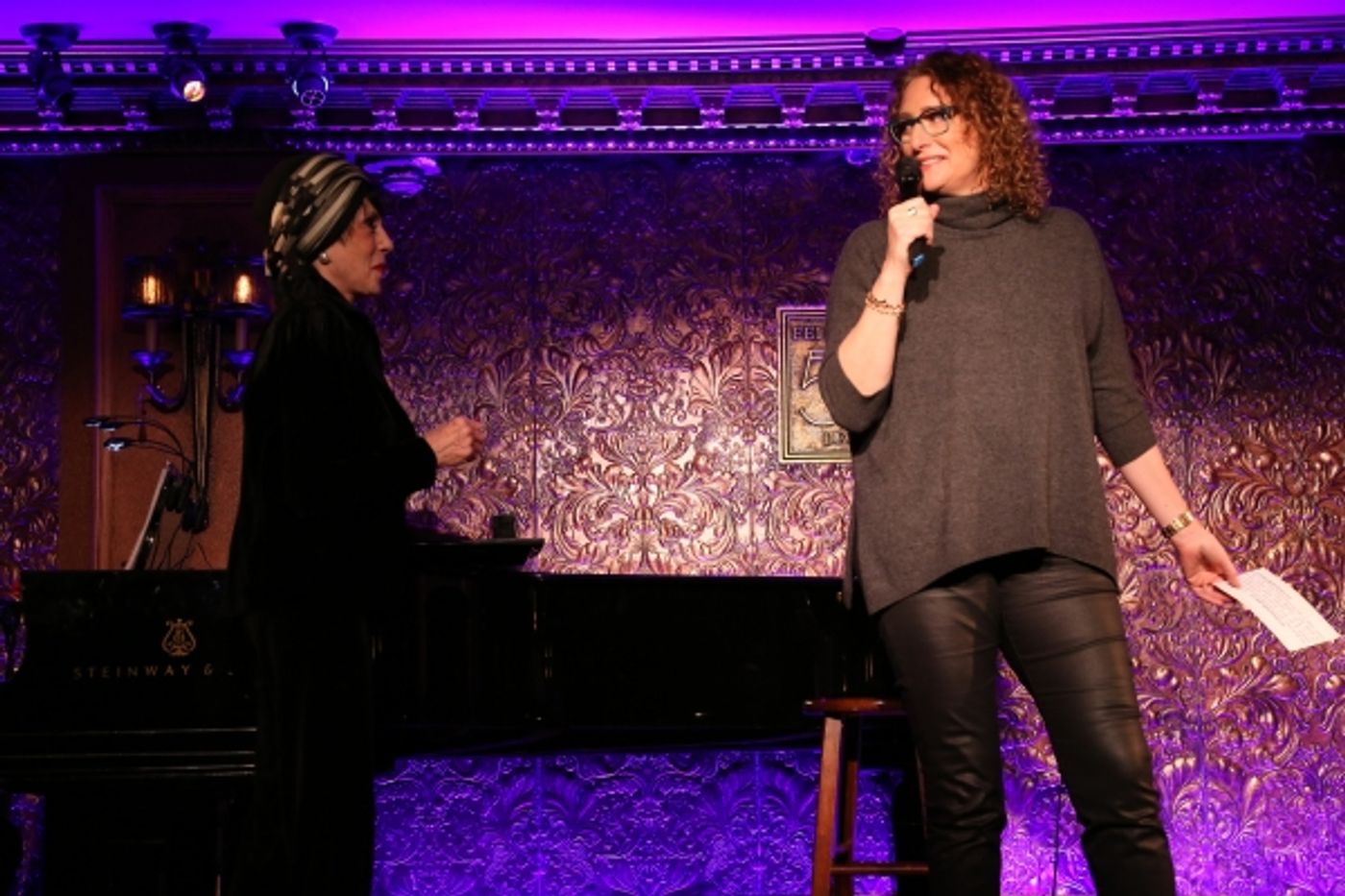 Photo Coverage: Alice Ripley, Josh Young, Ben Vereen & More Preview Shows at Fienstein's/54 Below  Image