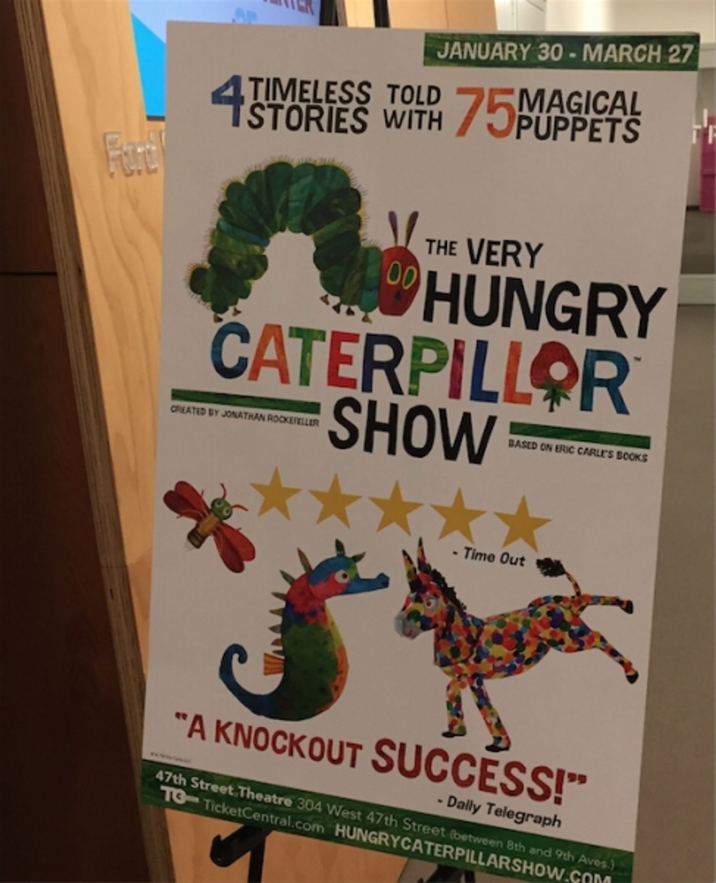 Photo Flash: Sneak Peek at THE VERY HUNGRY CATERPILLAR SHOW Off-Broadway  Image