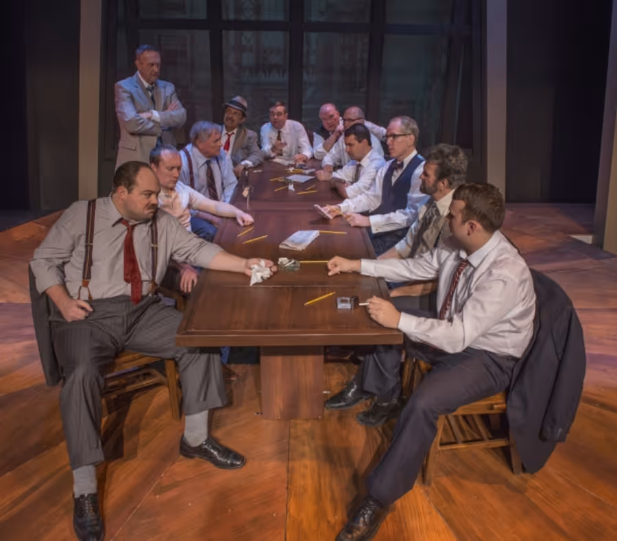 Photo Flash: 12 ANGRY MEN Begins Tonight at DM Playhouse Image