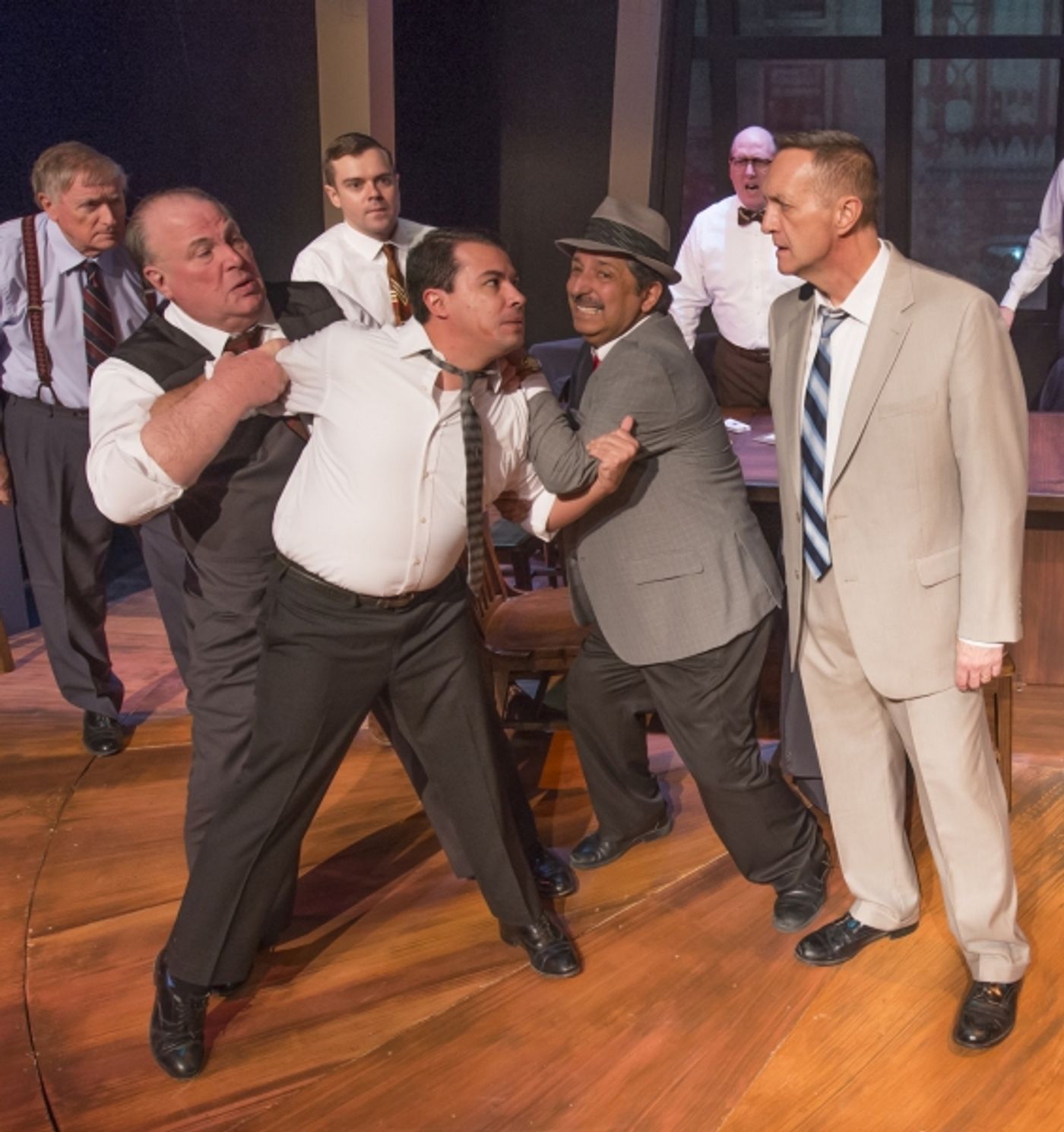 Photo Flash: First Look at 12 ANGRY MEN at DM Playhouse  Image
