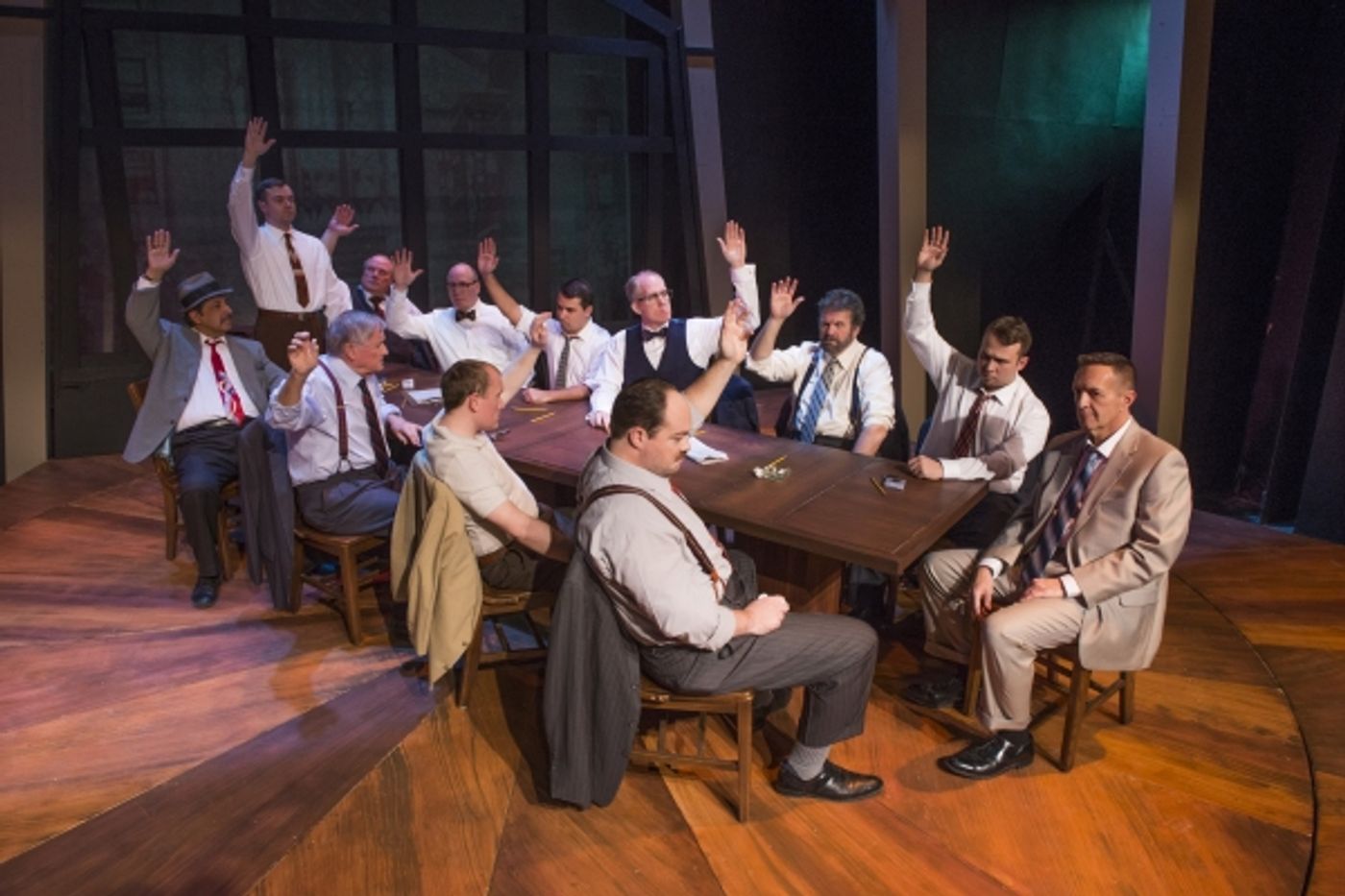 Photo Flash: First Look at 12 ANGRY MEN at DM Playhouse  Image