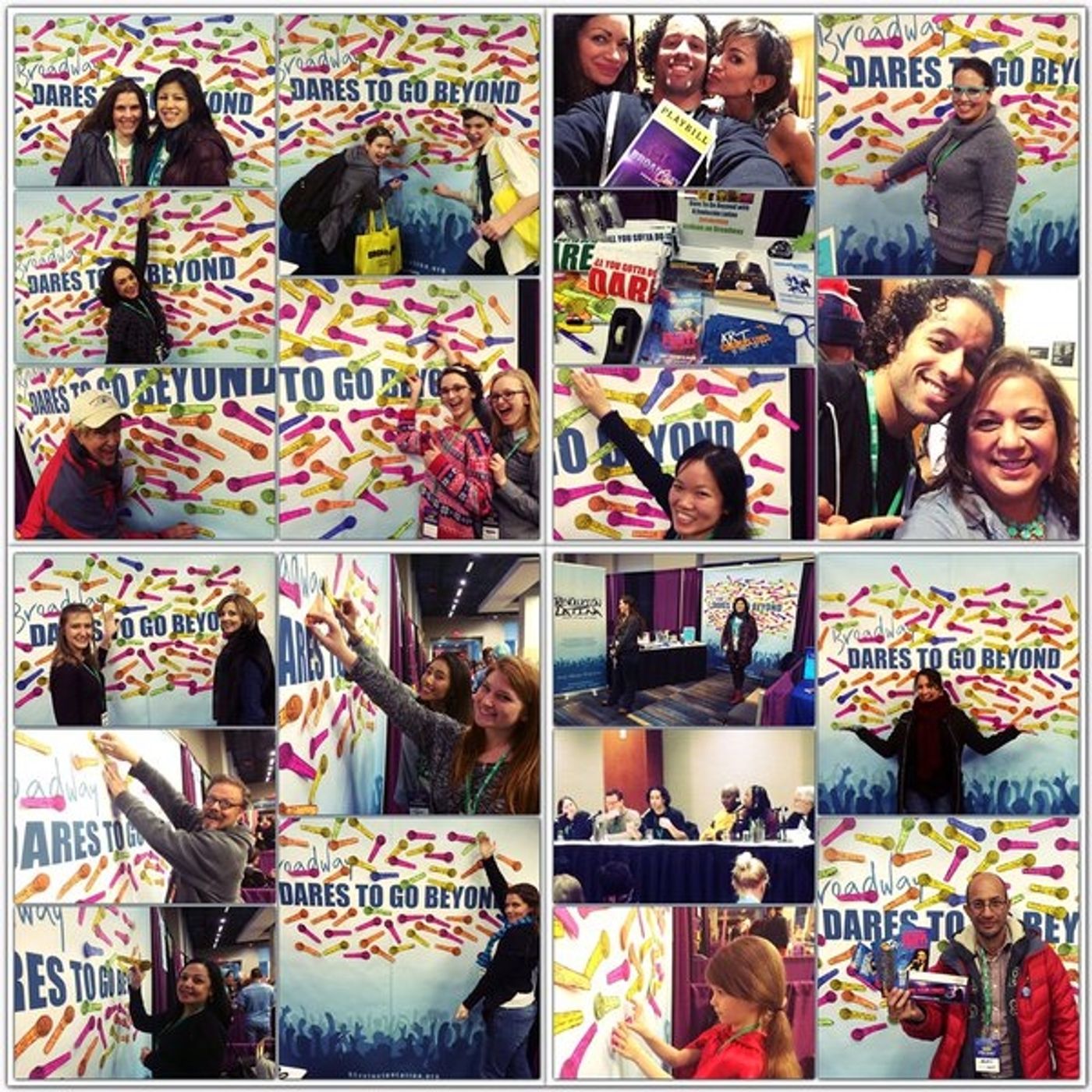 Photo Flash: Saturday Intermission Pics, 1/23- THE KING AND I Cast Dances in the Snow, Plus ON YOUR FEET, PIPPIN Tour, and More Photo Flash: Saturday Intermission Pics, 1/23- THE KING AND I Cast Dances in the Snow, Plus ON YOUR FEET, PIPPIN Tour, and More Image