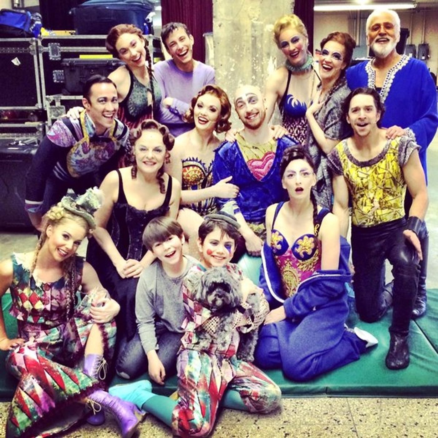 Photo Flash: Saturday Intermission Pics, 1/23- THE KING AND I Cast Dances in the Snow, Plus ON YOUR FEET, PIPPIN Tour, and More Photo Flash: Saturday Intermission Pics, 1/23- THE KING AND I Cast Dances in the Snow, Plus ON YOUR FEET, PIPPIN Tour, and More Image