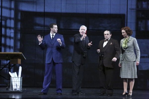 Kevin Earley, Tony Sheldon, Michael McCormick and Stephanie Gibson Photo