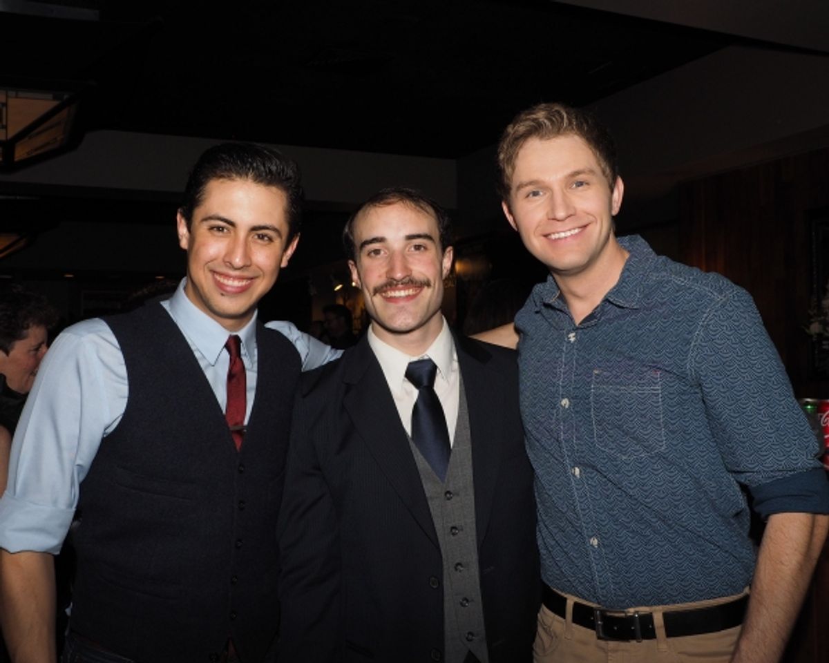 Gabriel Navarro, Cooper Stanton, and Caleb Shaw at 