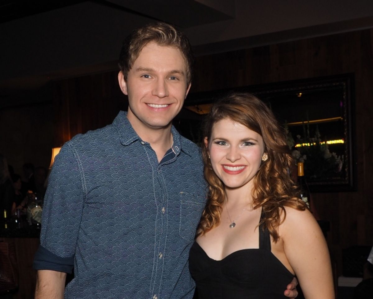 Caleb Shaw and Katharine McDonough at 