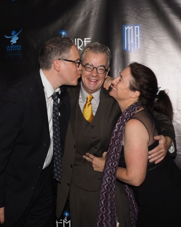 Caroline Sherman and Robert Hull, creators of book, words and music of EMPIRE, with J Photo