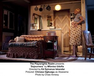 The Playwrights Realm presents�Sojourners� by Mfoniso UdofiaDirected by Ed Sylvanus IskandarChinasa Ogbuagu as Abasiama @ BroadwayWorld The Playwrights Realm presents�Sojourners� by Mfoniso U Photo