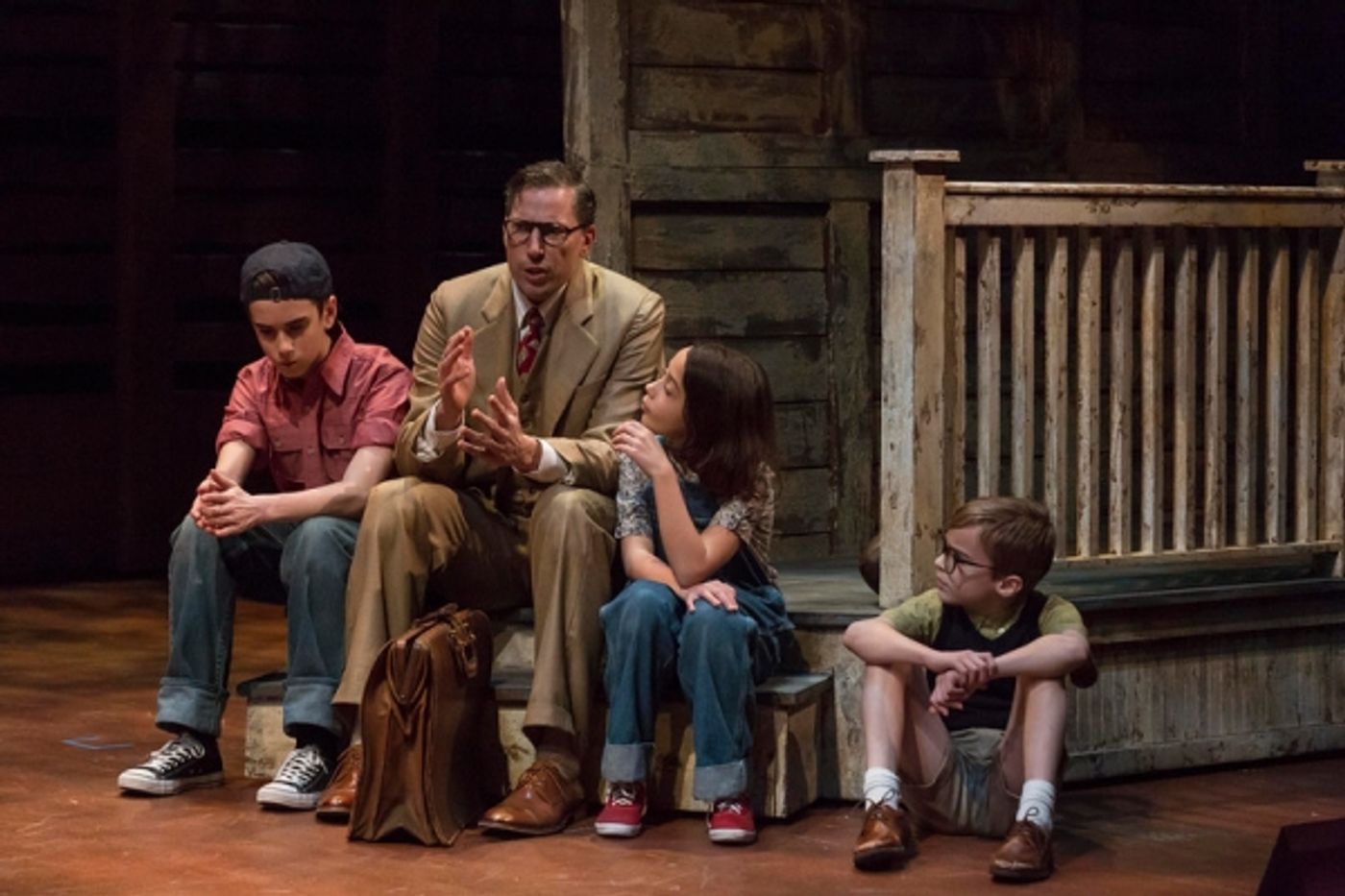 Photo Flash: First Look at Ryan Artzberger, Paula Hopkins, Tim Grimm & More in Indiana Repertory Theatre's TO KILL A MOCKINGBIRD  Image