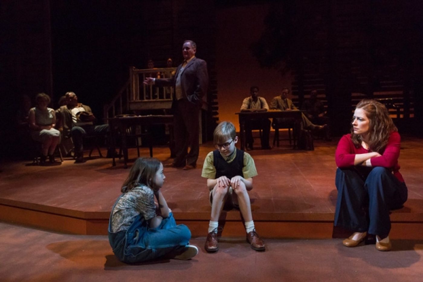 Photo Flash: First Look at Ryan Artzberger, Paula Hopkins, Tim Grimm & More in Indiana Repertory Theatre's TO KILL A MOCKINGBIRD  Image