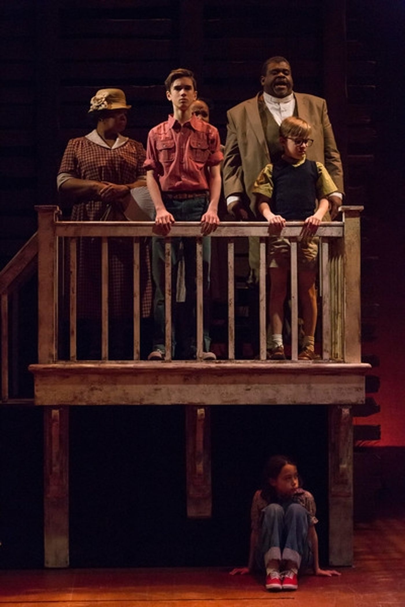 Photo Flash: First Look at Ryan Artzberger, Paula Hopkins, Tim Grimm & More in Indiana Repertory Theatre's TO KILL A MOCKINGBIRD  Image