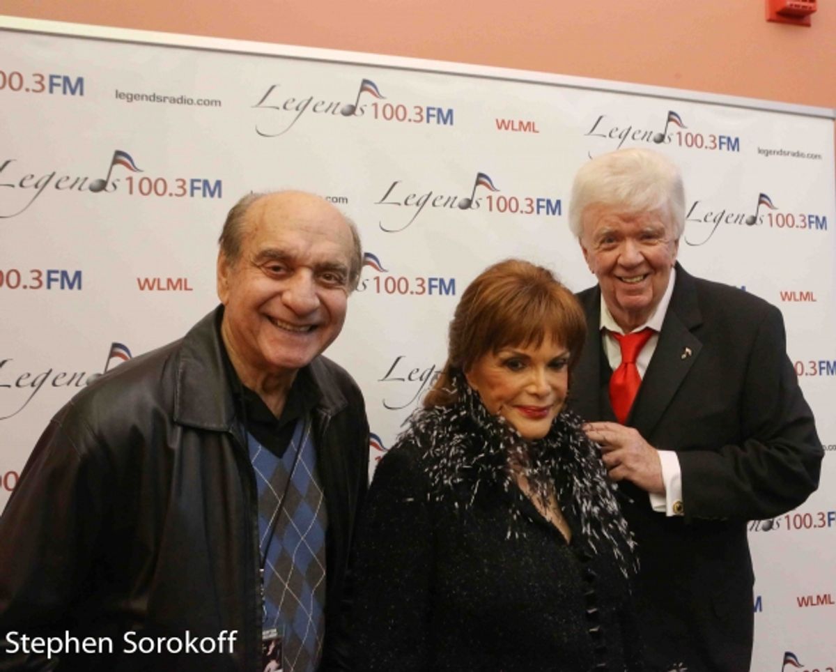 Dick Capri, Connie Francis, Dick Robinson at 