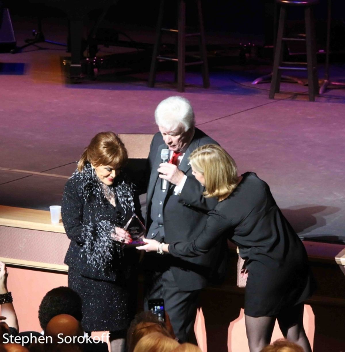 Connie Francis, Dick Robinson, Missy Robinson Petow at 